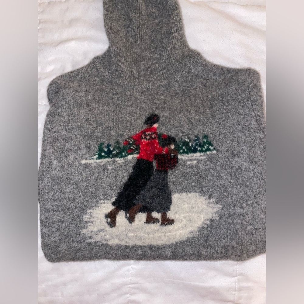 Vintage Lauren x Ralph Lauren Winter Ice skating sweater